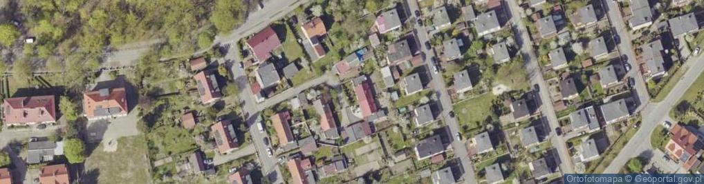Zdjęcie satelitarne Franciszka Żwirki i Stanisława Wigury ul.