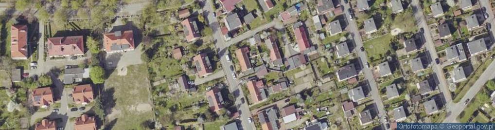 Zdjęcie satelitarne Franciszka Żwirki i Stanisława Wigury ul.