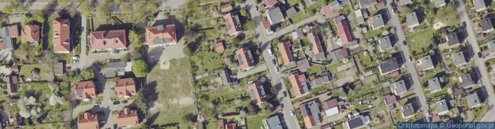 Zdjęcie satelitarne Franciszka Żwirki i Stanisława Wigury ul.
