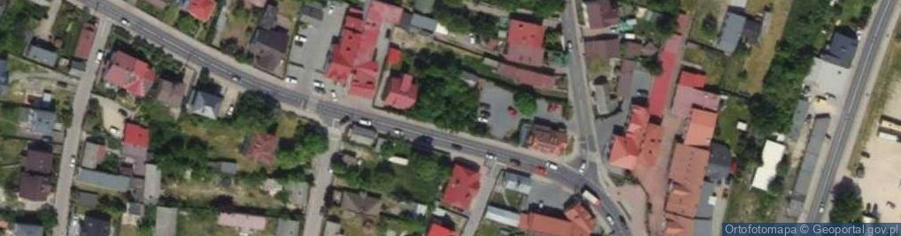 Zdjęcie satelitarne Franciszka Żwirki i Stanisława Wigury ul.