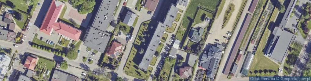 Zdjęcie satelitarne Franciszka Żwirki i Stanisława Wigury ul.