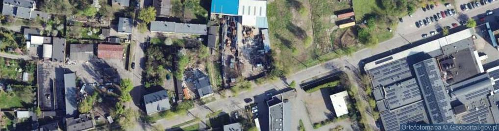 Zdjęcie satelitarne Franciszka Żwirki i Stanisława Wigury ul.