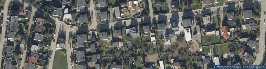 Zdjęcie satelitarne Franciszka Żwirki i Stanisława Wigury ul.