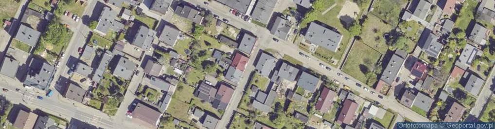 Zdjęcie satelitarne Fredry Aleksandra ul.