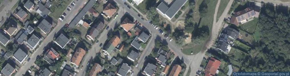 Zdjęcie satelitarne Fredry Aleksandra ul.