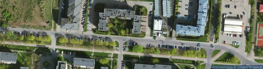 Zdjęcie satelitarne Frycza-Modrzewskiego Andrzeja ul.