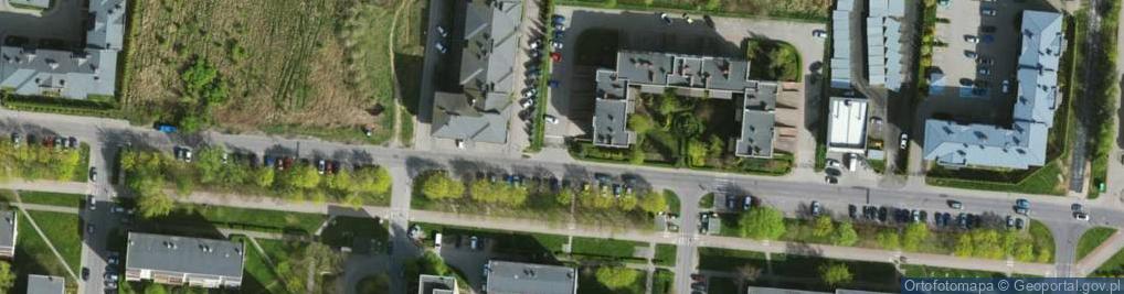 Zdjęcie satelitarne Frycza-Modrzewskiego Andrzeja ul.