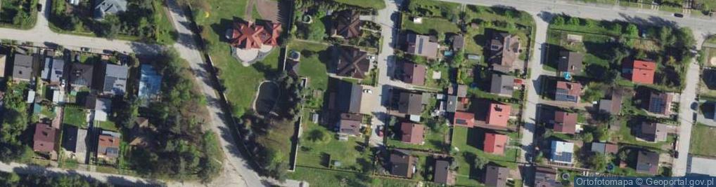 Zdjęcie satelitarne Frezerska ul.