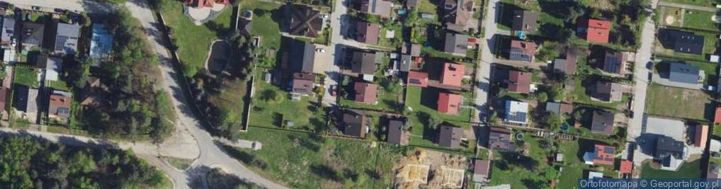 Zdjęcie satelitarne Frezerska ul.