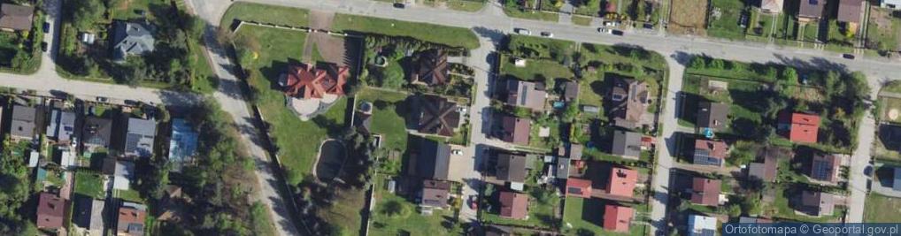 Zdjęcie satelitarne Frezerska ul.