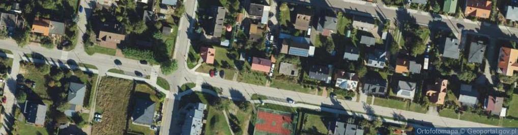 Zdjęcie satelitarne Frycza-Modrzewskiego Andrzeja ul.