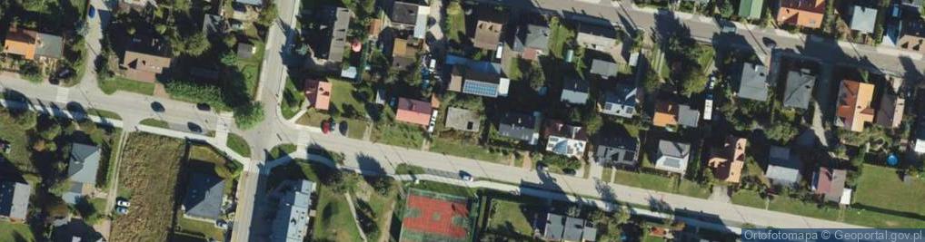 Zdjęcie satelitarne Frycza-Modrzewskiego Andrzeja ul.