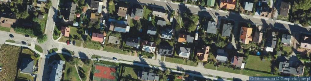 Zdjęcie satelitarne Frycza-Modrzewskiego Andrzeja ul.