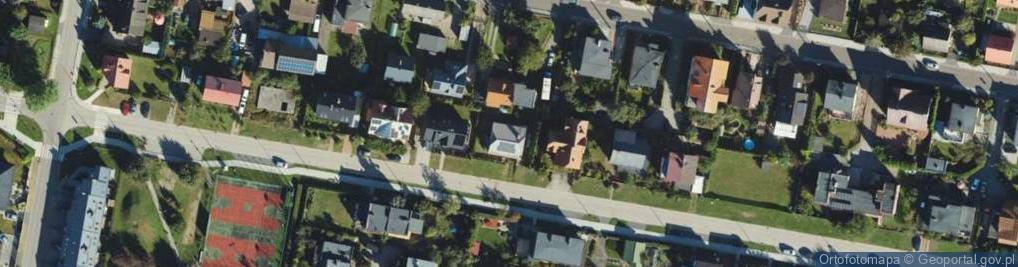 Zdjęcie satelitarne Frycza-Modrzewskiego Andrzeja ul.