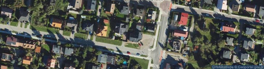 Zdjęcie satelitarne Frycza-Modrzewskiego Andrzeja ul.