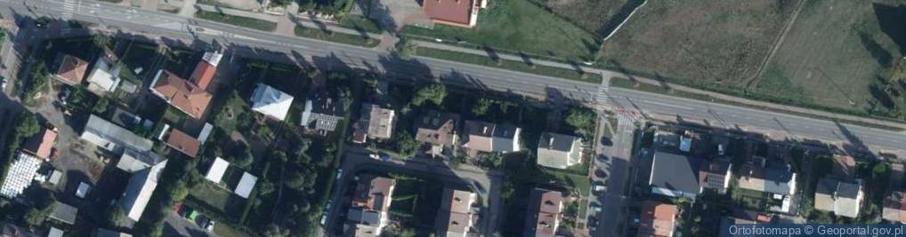 Zdjęcie satelitarne Franciszka Żwirki i Stanisława Wigury ul.