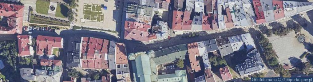 Zdjęcie satelitarne Franciszkańska ul.
