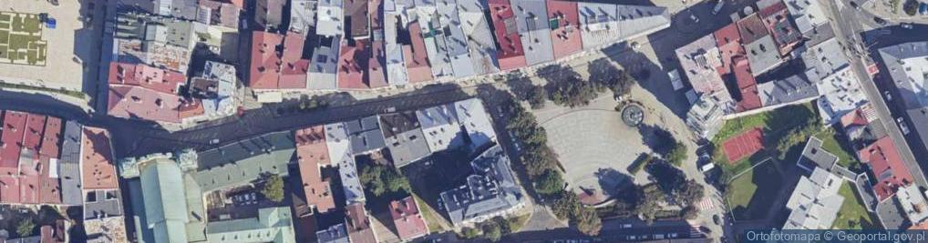 Zdjęcie satelitarne Franciszkańska ul.