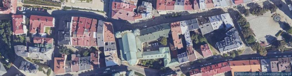 Zdjęcie satelitarne Franciszkańska ul.