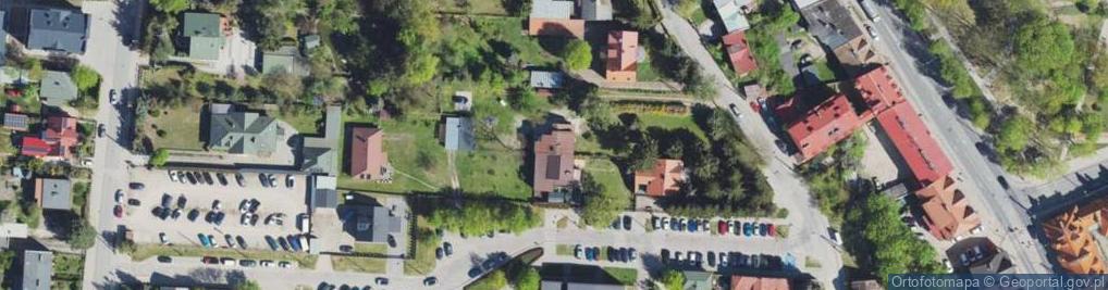Zdjęcie satelitarne Franciszka Żwirki i Stanisława Wigury ul.