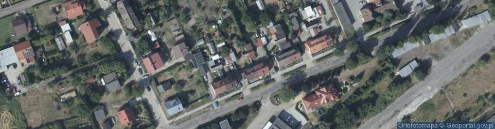 Zdjęcie satelitarne Franciszka Żwirki i Stanisława Wigury ul.