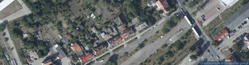 Zdjęcie satelitarne Franciszka Żwirki i Stanisława Wigury ul.