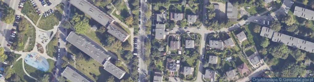 Zdjęcie satelitarne Franciszka Żwirki i Stanisława Wigury ul.