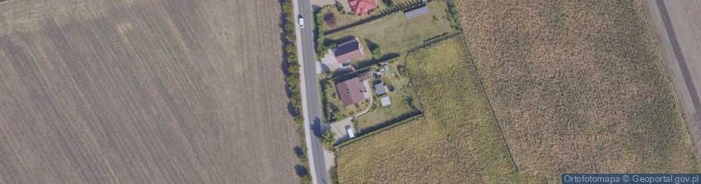 Zdjęcie satelitarne Franciszkańska ul.