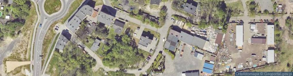 Zdjęcie satelitarne Franciszka Żwirki i Stanisława Wigury ul.