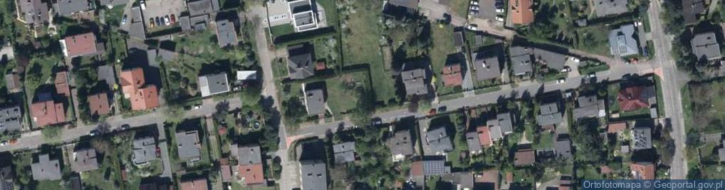 Zdjęcie satelitarne Franciszka Żwirki i Stanisława Wigury ul.