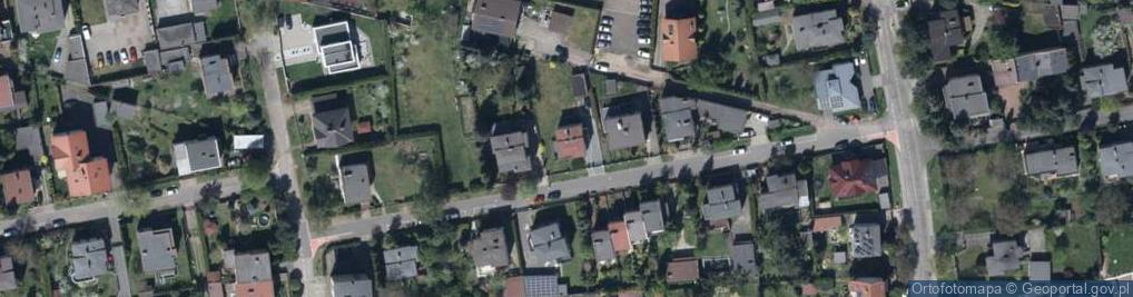 Zdjęcie satelitarne Franciszka Żwirki i Stanisława Wigury ul.