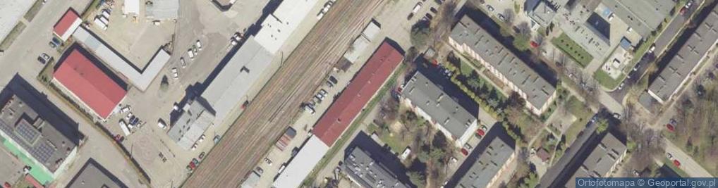 Zdjęcie satelitarne Franciszka Żwirki i Stanisława Wigury ul.