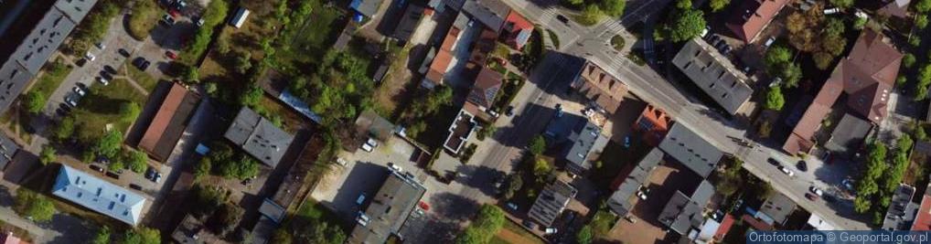 Zdjęcie satelitarne Franciszka Żwirki i Stanisława Wigury ul.