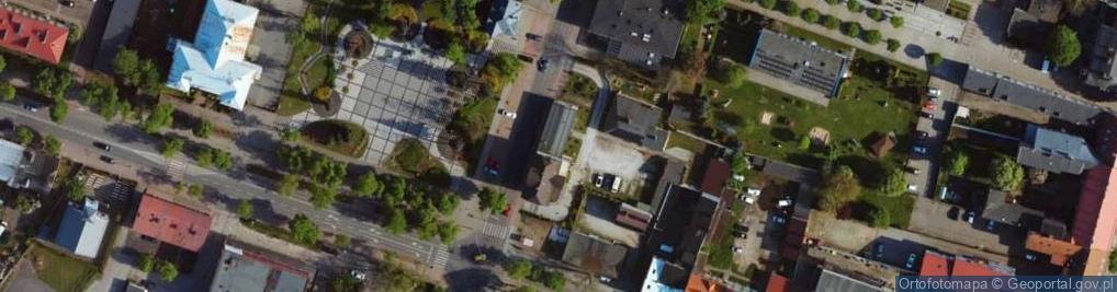 Zdjęcie satelitarne Franciszka Żwirki i Stanisława Wigury ul.