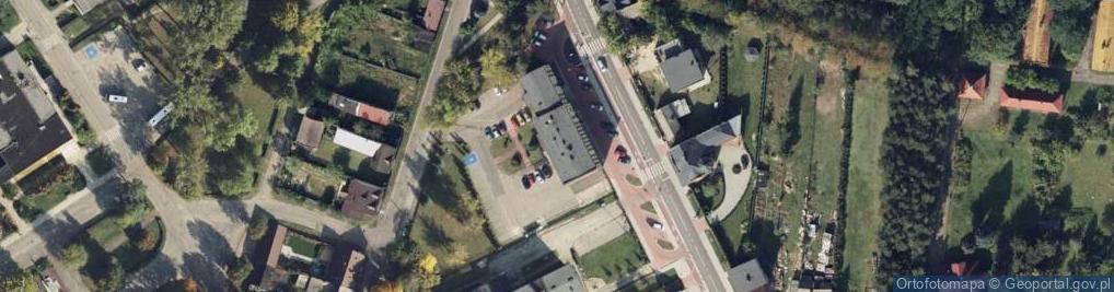 Zdjęcie satelitarne Franciszka Żwirki i Stanisława Wigury ul.