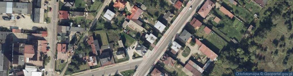 Zdjęcie satelitarne Franciszka Żwirki i Stanisława Wigury ul.