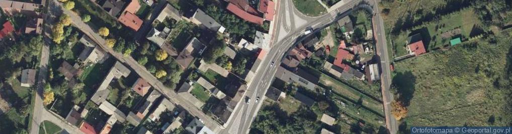 Zdjęcie satelitarne Franciszka Żwirki i Stanisława Wigury ul.