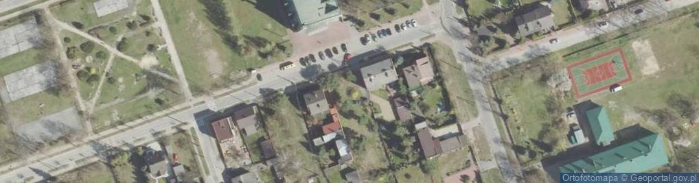Zdjęcie satelitarne Franciszkańska ul.