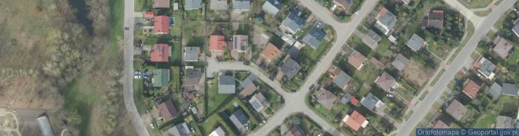 Zdjęcie satelitarne Frycza-Modrzewskiego Andrzeja ul.