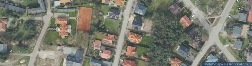 Zdjęcie satelitarne Frycza-Modrzewskiego Andrzeja ul.