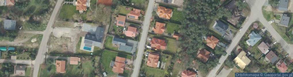 Zdjęcie satelitarne Frycza-Modrzewskiego Andrzeja ul.