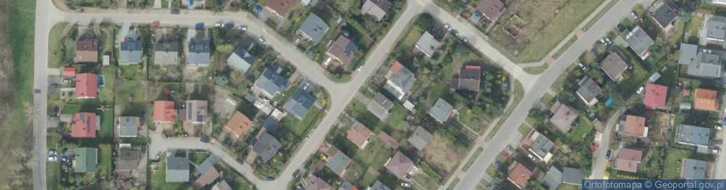 Zdjęcie satelitarne Frycza-Modrzewskiego Andrzeja ul.
