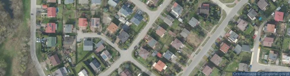 Zdjęcie satelitarne Frycza-Modrzewskiego Andrzeja ul.