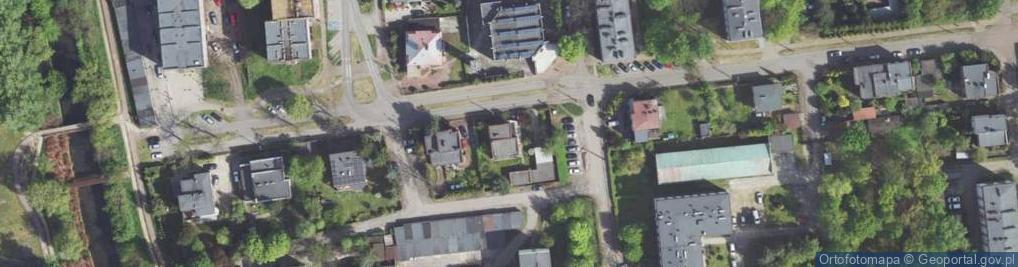 Zdjęcie satelitarne Franciszkańska ul.