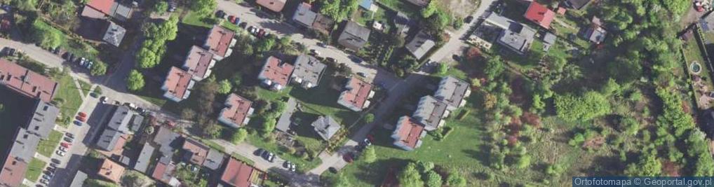 Zdjęcie satelitarne Frycza-Modrzewskiego Andrzeja ul.