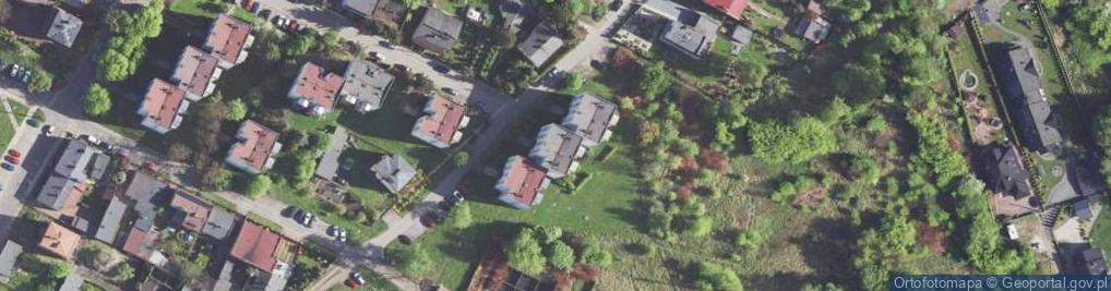 Zdjęcie satelitarne Frycza-Modrzewskiego Andrzeja ul.