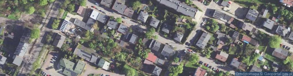 Zdjęcie satelitarne Frycza-Modrzewskiego Andrzeja ul.