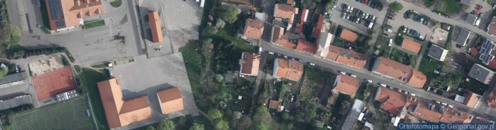 Zdjęcie satelitarne Franciszka Żwirki i Stanisława Wigury ul.
