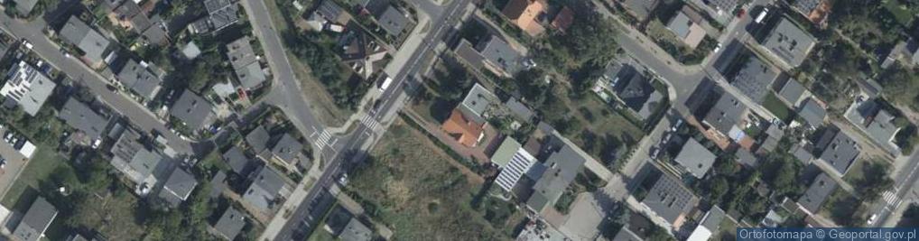 Zdjęcie satelitarne Franciszka Żwirki i Stanisława Wigury ul.