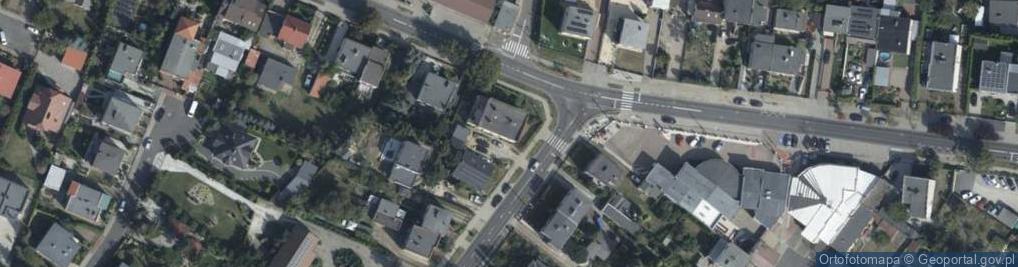 Zdjęcie satelitarne Franciszka Żwirki i Stanisława Wigury ul.
